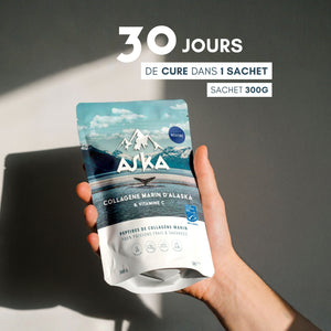 Collagène Marin d'Alaska en poudre - Nature - ASKA Nutrition