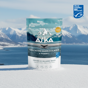 Collagène Marin d'Alaska en poudre - Mangue