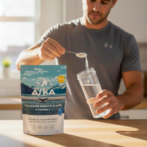 Collagène Marin d'Alaska en poudre - Mangue