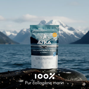 Collagène Marin d'Alaska en poudre - Mangue