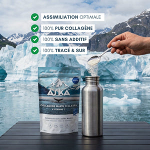 Collagène Marin d'Alaska en poudre - Nature