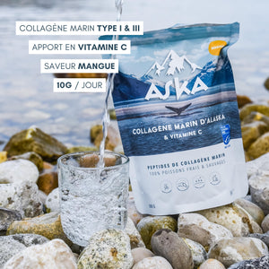 Collagène Marin d'Alaska en poudre - Mangue - ASKA Nutrition