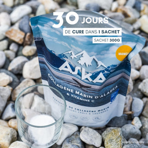 Collagène Marin d'Alaska en poudre - Mangue - ASKA Nutrition